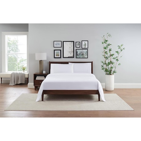 Monarch Brands Aston & Arden Bamboo - Queen, White P-SS-BBQN-WH